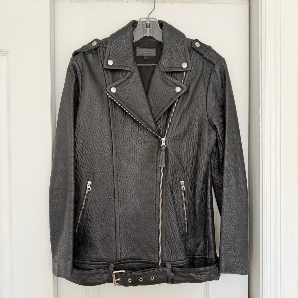 Mackage x Aritzia Pebbled Leather Jacket